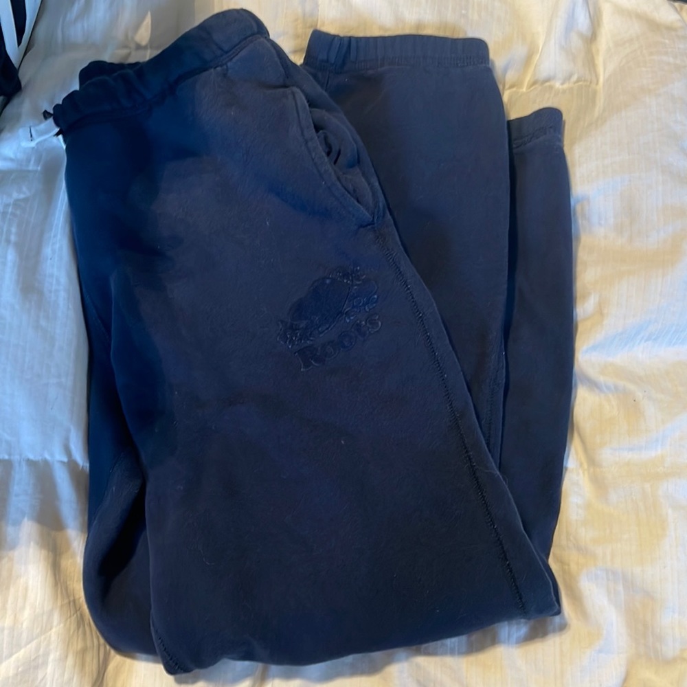 Kids Navy Roots Pants